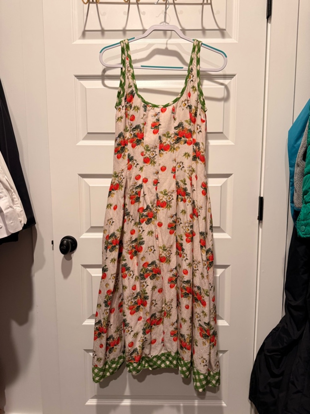 Elizabeth James the Label Strawberry Garden dress